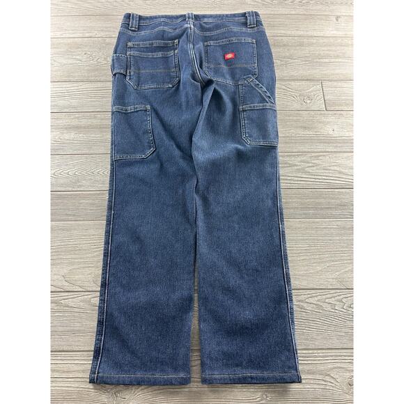 Dickies Warming Temp-IQ Men's Stretch Straight Blue Jeans Relaxed Women's size 6 - Picture 4 of 11